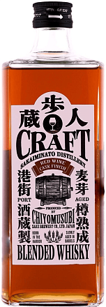 Chiyomusubi Sake Brewery Craft Blended Red Wine Cask Finish