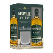 Nestville Whisky Blended, в подарочной упаковке + стакан