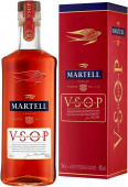 Martell VSOP Aged in Red Barrels, в подарочной упаковке 