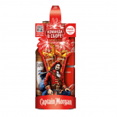 "Captain Morgan" Spiced Gold+ 2 банки Coca Cola