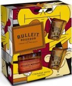 Bulleit Bourbon Frontier , в подарочной упаковке+2 стакана