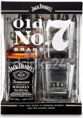 "Jack Daniel's", в подарочной упаковке с 2-мя стаканами