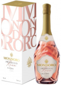Mondoro Prosecco Rose, в подарочной упаковке