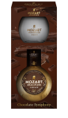 Mozart Chocolate Cream, в подарочной упаковке + бокал круглый