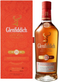 Glenfiddich 21 Years Old, в подарочной упаковке