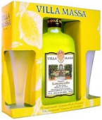 "Villa Massa" Limoncello di Sorrento, в подарочной упаковке с 2-мя стаканами