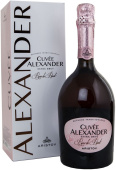 Aristov Cuvee Alexander Rose de Pinot Extra Brut, в подарочной упаковке