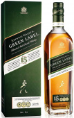 "Johnnie Walker" Green Label, в подарочной упаковке