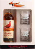 "The Famous Grouse", в подарочной упаковке с 2-мя бокалами
