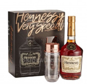 "Hennessy" V.S в подарочном наборе с шейкером