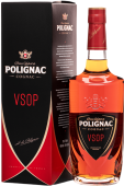 Cognac Prince Hubert de Polignac VSOP, в подарочной упаковке