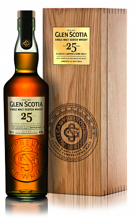 "Glen Scotia" 25YO, в подарочной упаковке