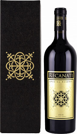 Recanati Special Reserve Red, в подарочной упаковке