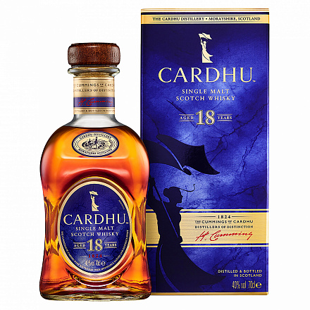 "Cardhu" 18 YO, в подарочной упаковке