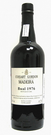 "Cossart Gordon" Madeira Bual