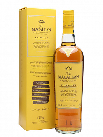 "Macallan" Edition №3, в подарочной упаковке