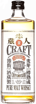 Chiyomusubi Sake Brewery Craft Blended Bourbon Cask Finish