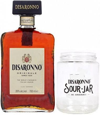 "Disaronno" Originale+банка для коктейля