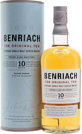 BenRiach The Original Ten, в подарочной упаковке