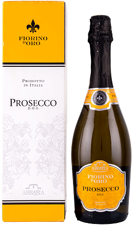 "Fiorino d'Oro" Prosecco Spumante, в подарочной упаковке