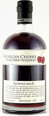 "Leopold Brothers" Michigan Cherry Flavoured Whiskey