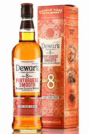 Dewar’s Portuguese Smooth 8 Years Old, в подарочной упаковке