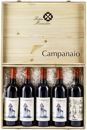 Набор "Campanaio", в деревянной коробке