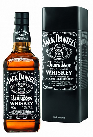 "Jack Daniel's", в подарочной металлической упаковке