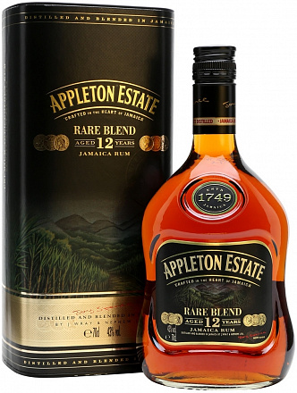 Appleton Estate Rare Blend 12YO, в подарочной упаковке