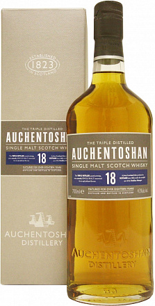 "Auchentoshan" 18 YO, в подарочной упаковке