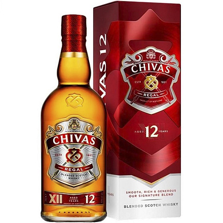 "Chivas Regal" 12 YO, в подарочной упаковке