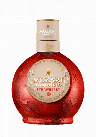 "Mozart" White Chocolate Cream Strawberry