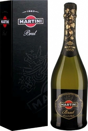 "Martini" Brut, в подарочной упаковке