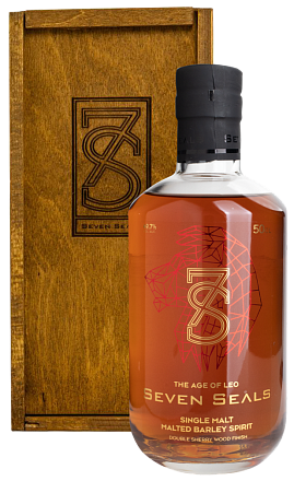 Seven Seals Zodiac The Age of Leo Single Malt Whisky, в подарочной упаковке
