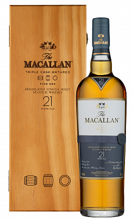 "Macallan" Fine Oak 21YO, в подарочной упаковке