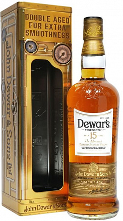 "Dewar's" The Monarch 15YO, в подарочной упаковке "Часы"